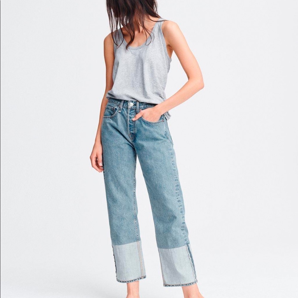 NWT Rag & Bone Maya High-Rise Ankle Straight